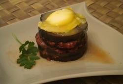 Recette Dukan : Millefeuilles d'aubergine  la bolognaise