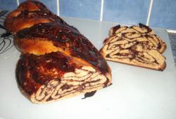 Recette Dukan : Brioche au chocolat tresse 'Krantz cake'