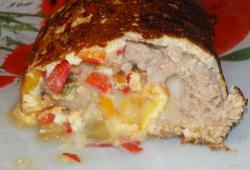 Rgime Dukan, la recette Omelette thon, poivrons et fromage