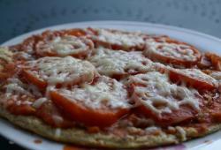 Rgime Dukan, la recette Pizza  la tomate frache