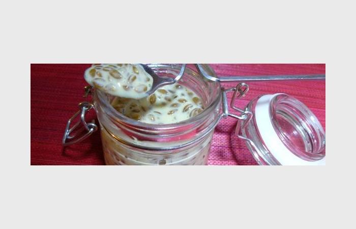Rgime Dukan (recette minceur) : Petit peautre au lait vanill #dukan https://www.proteinaute.com/recette-petit-epeautre-au-lait-vanille-7965.html