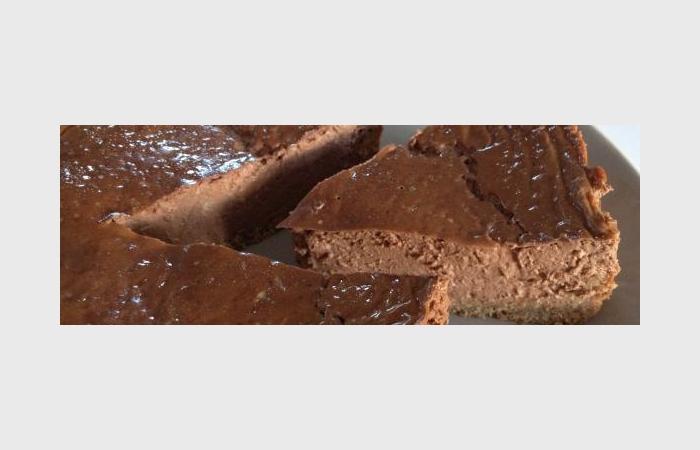 Rgime Dukan (recette minceur) : Cheesecake chocolat noisette #dukan https://www.proteinaute.com/recette-cheesecake-chocolat-noisette-10057.html