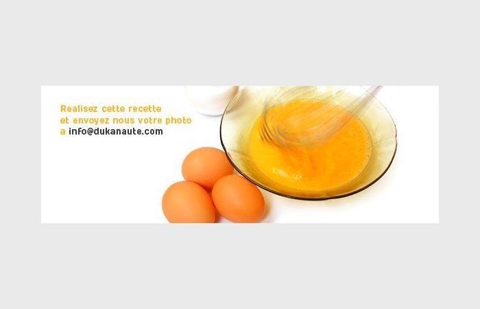 Rgime Dukan (recette minceur) : Oeufs mimosa dudu #dukan https://www.proteinaute.com/recette-oeufs-mimosa-dudu-1006.html