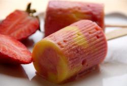 Rgime Dukan, la recette Glace bonbon rose ( la gomme tara)