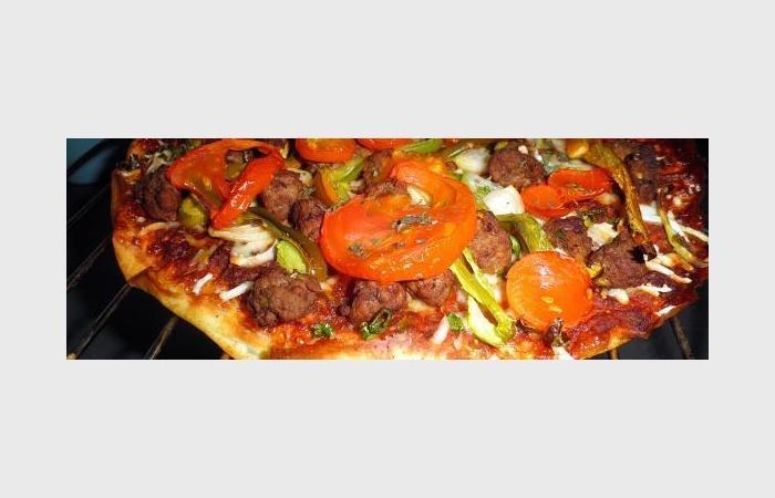 Rgime Dukan (recette minceur) : Pizza you and I  #dukan https://www.proteinaute.com/recette-pizza-you-and-i-10276.html