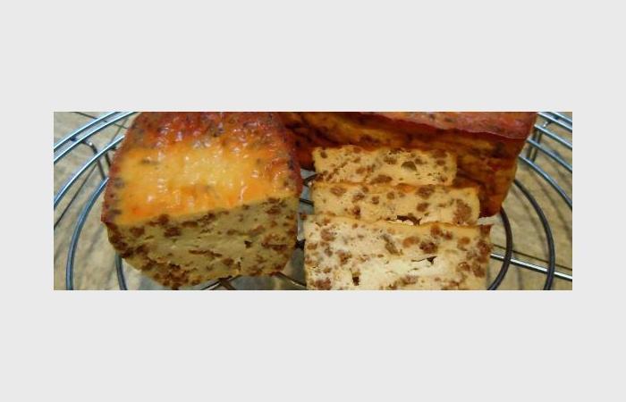 Rgime Dukan (recette minceur) : Cake  la viande hache qui fermente et vous hante #dukan https://www.proteinaute.com/recette-cake-a-la-viande-hachee-qui-fermente-et-vous-hante-10367.html
