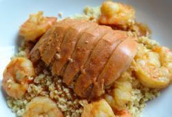 Rgime Dukan, la recette Couscous de la mer