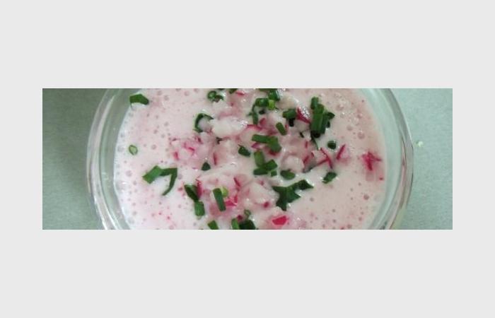 Rgime Dukan (recette minceur) : Sauce radis et herbes #dukan https://www.proteinaute.com/recette-sauce-radis-et-herbes-10514.html