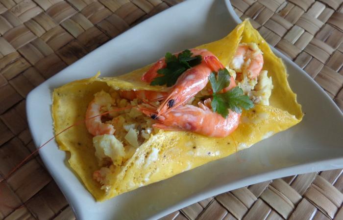 Rgime Dukan (recette minceur) : Crpe/omelette au poisson #dukan https://www.proteinaute.com/recette-crepe-omelette-au-poisson-10533.html