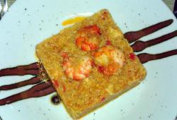 Rgime Dukan, la recette Risotto de quinoa safran aux crevettes et poulet