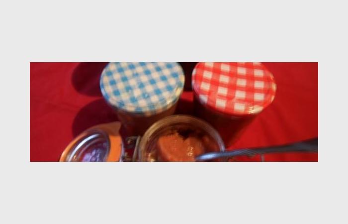 Rgime Dukan (recette minceur) : Confiture de Fraise-Rhubarbe #dukan https://www.proteinaute.com/recette-confiture-de-fraise-rhubarbe-10647.html
