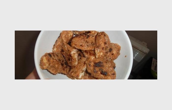 Rgime Dukan (recette minceur) : Nuggets de poulet #dukan https://www.proteinaute.com/recette-nuggets-de-poulet-10666.html
