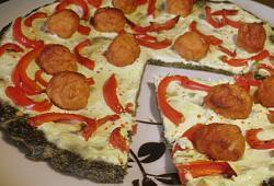 Rgime Dukan, la recette Pizza Tandoori anti-oxydante (0% crale et matire grasse) 