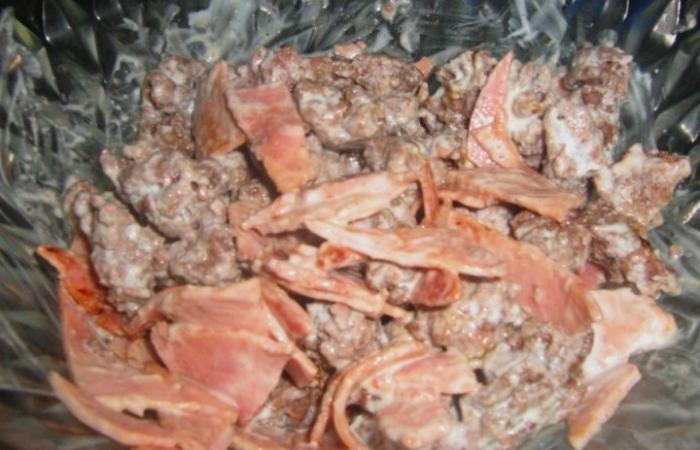 Rgime Dukan (recette minceur) : Pole de viande sauce blanche #dukan https://www.proteinaute.com/recette-poelee-de-viande-sauce-blanche-1086.html