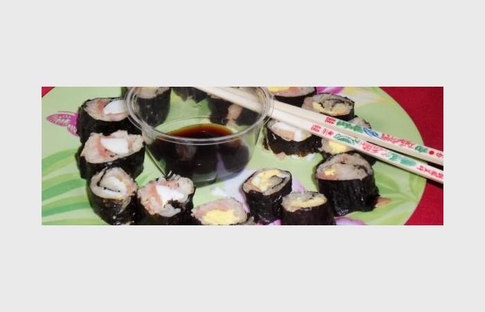 Rgime Dukan (recette minceur) : Sushi alsacien #dukan https://www.proteinaute.com/recette-sushi-alsacien-10879.html