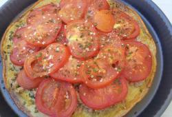 Rgime Dukan, la recette Tarte  la tomate et au thon