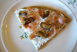 Rgime Dukan, la recette Pizza Saumon Fum et Fruits de Mer