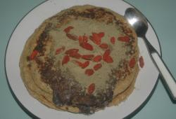 Rgime Dukan, la recette Pancakes  la pistache et au th matcha