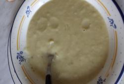 Recette Dukan : Soupe de courgette au carr frais ail et fines herbes