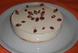 Recette Dukan : Cheese cake  la rose