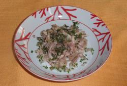 Recette Dukan : Effiloche de lapin en salade