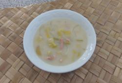Recette Dukan : Soupe au poireau et fromage blanc  l'ancienne