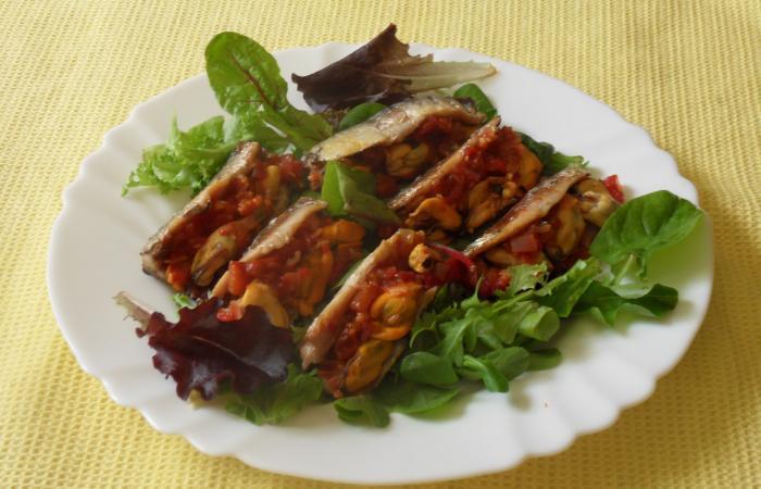 Rgime Dukan (recette minceur) : Sardine farcie #dukan https://www.proteinaute.com/recette-sardine-farcie-11609.html