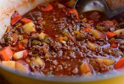 Rgime Dukan, la recette Comfy soup (ou soupe au boeuf hach)
