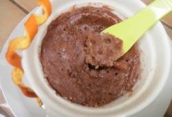 Rgime Dukan, la recette Mug cake  la pulpe de fruits chocolat