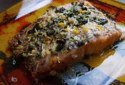 Recette Dukan : Pav de saumon aux zestes d'agrumes