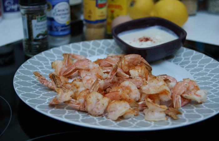 Rgime Dukan (recette minceur) : Crevettes faon cajun #dukan https://www.proteinaute.com/recette-crevettes-facon-cajun-11878.html