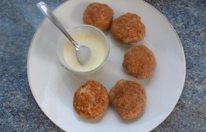 Rgime Dukan (recette minceur) : Croquettes de poulet fromage #dukan https://www.proteinaute.com/recette-croquettes-de-poulet-fromage-11886.html