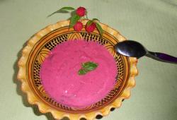 Rgime Dukan, la recette Soupe de framboises 