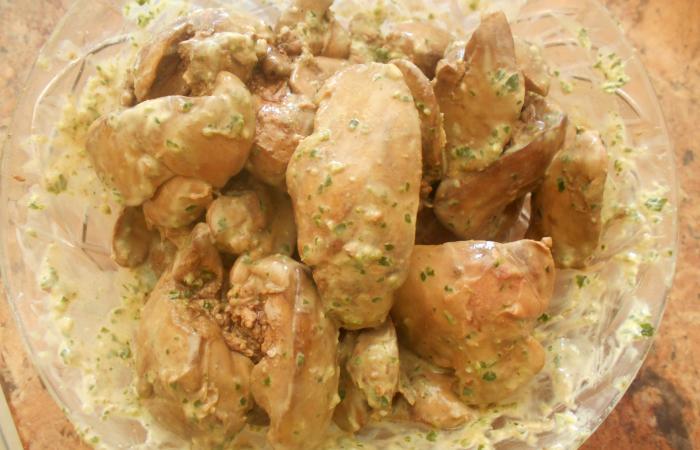 Rgime Dukan (recette minceur) : Foie de volaille sauce verte #dukan https://www.proteinaute.com/recette-foie-de-volaille-sauce-verte-12035.html