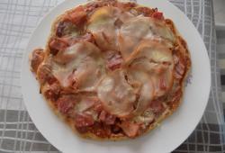 Rgime Dukan, la recette Pizza jambon/bacon