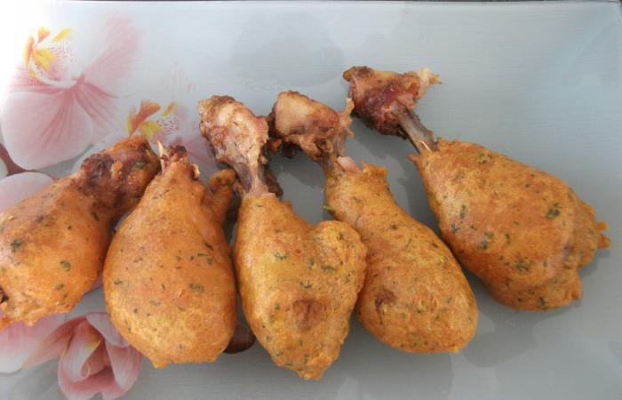 Rgime Dukan (recette minceur) : Pilons de poulet pans  #dukan https://www.proteinaute.com/recette-pilons-de-poulet-panes-12513.html