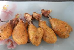 Recette Dukan : Pilons de poulet pans 