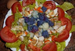 Recette Dukan : Salade Multicolore