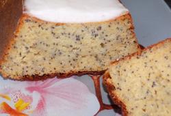 Recette Dukan : Cake citron-pavot glaage citron