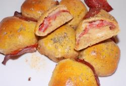 Recette Dukan : Brioche sale pepperoni/fromage