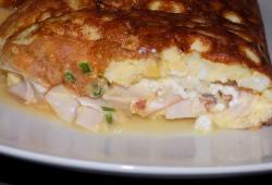 Rgime Dukan, la recette Omelette au poulet 