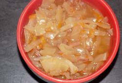 Rgime Dukan, la recette Chou'pe au poulet (soupe au chou!) 