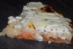 Photo Dukan Pizza au saumon fum