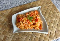 Recette Dukan : Crevettes et pousses de soja sauce piquante