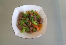 Recette Dukan : Salade de boeuf epice  la thai