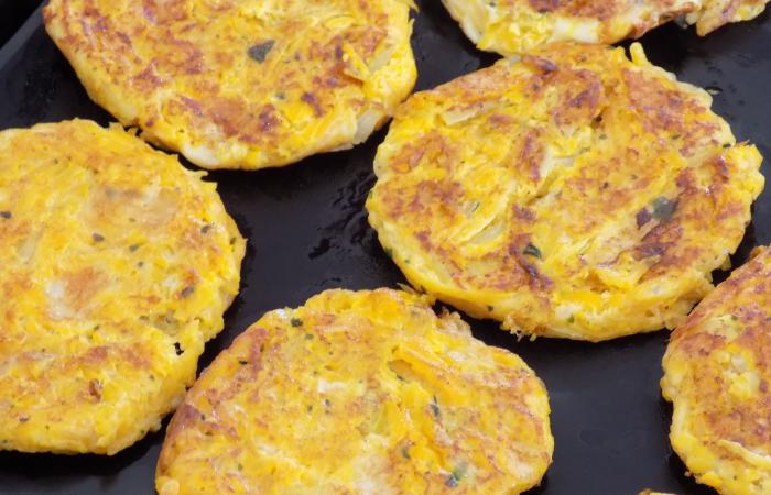 Rgime Dukan (recette minceur) : Galettes courge fromage #dukan https://www.proteinaute.com/recette-galettes-courge-fromage-13224.html