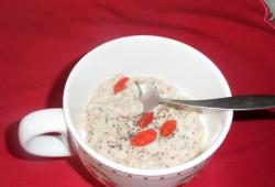 Rgime Dukan, la recette Porridge  Goji et graines de Chia 