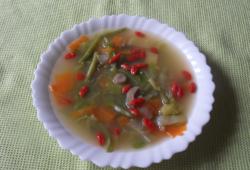 Recette Dukan : Soupe de lgumes aux baies de Goji