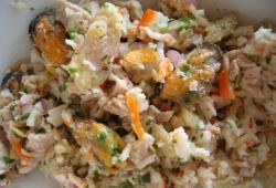 Recette Dukan : Salade de la mer toute en PP