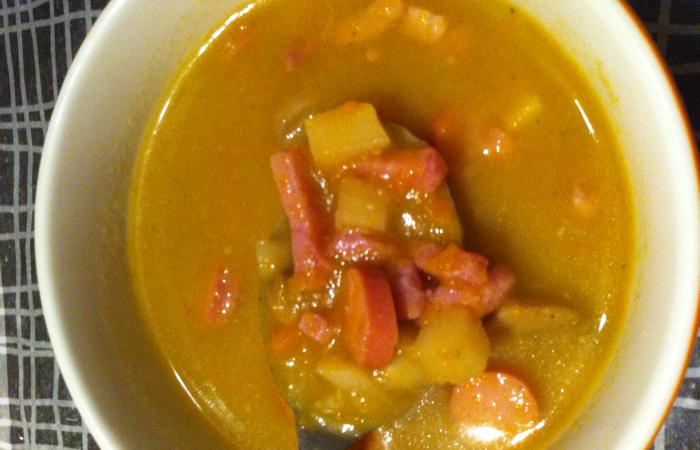 Rgime Dukan (recette minceur) : Soupe berlinoise #dukan https://www.proteinaute.com/recette-soupe-berlinoise-13540.html